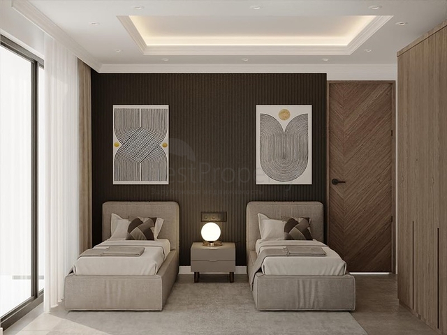 Вилла 3+1 с джакузи на крыше в 250 м от моря