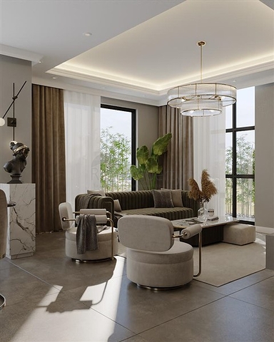 Вилла 3+1 с джакузи на крыше в 250 м от моря