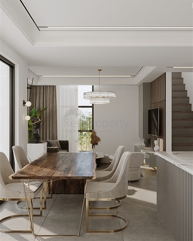 Вилла 3+1 с джакузи на крыше в 250 м от моря