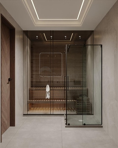 Вилла 3+1 с джакузи на крыше в 250 м от моря