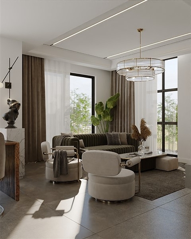 Вилла 3+1 с джакузи на крыше в 250 м от моря