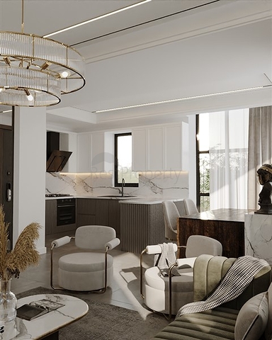 Вилла 3+1 с джакузи на крыше в 250 м от моря