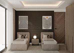 Вилла 3+1 с джакузи на крыше в 250 м от моря