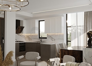 Вилла 3+1 с джакузи на крыше в 250 м от моря