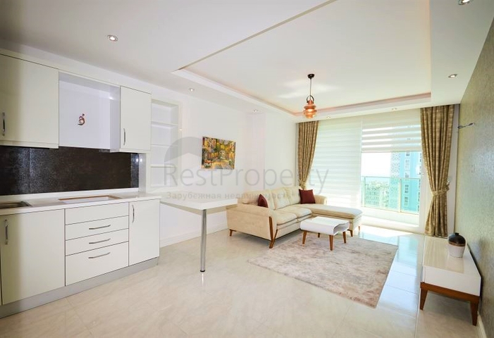 Апартаменты 1+1 в районе Махмутлар