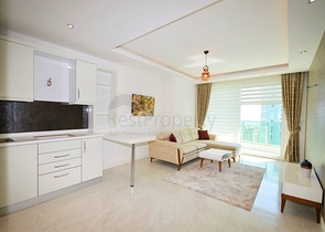 Апартаменты 1+1 в районе Махмутлар