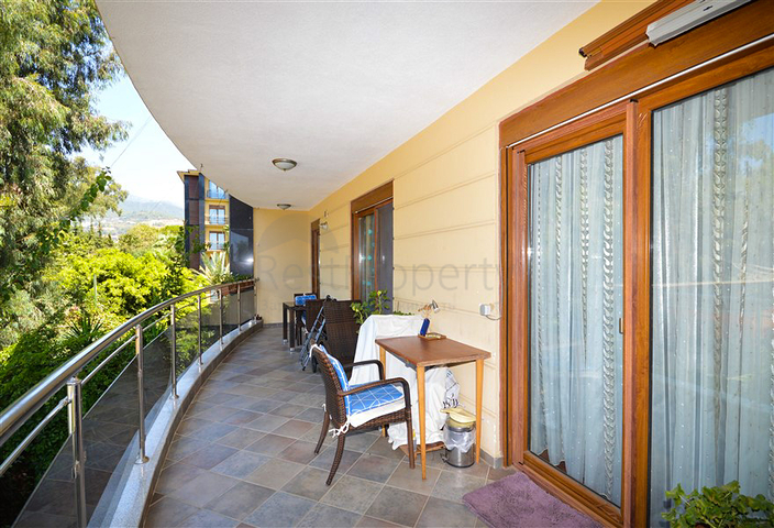 Квартира 2+1 на первой линии в центре Алании