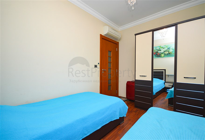 Квартира 2+1 на первой линии в центре Алании