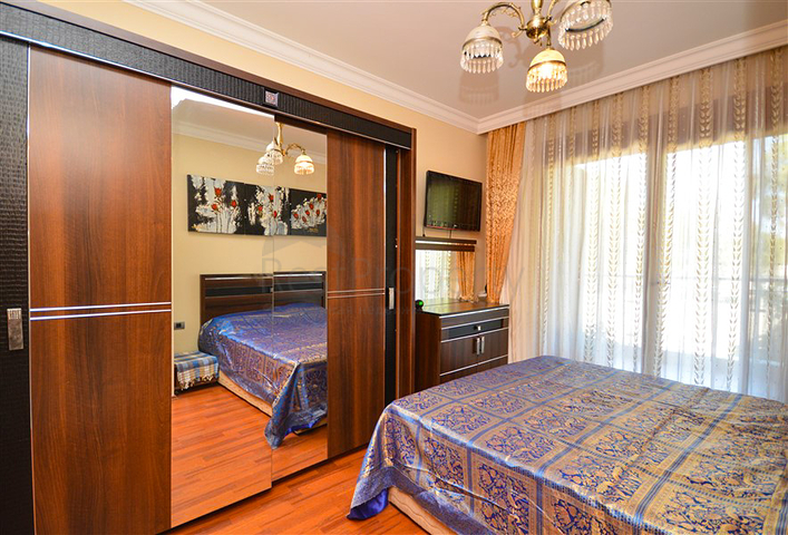 Квартира 2+1 на первой линии в центре Алании