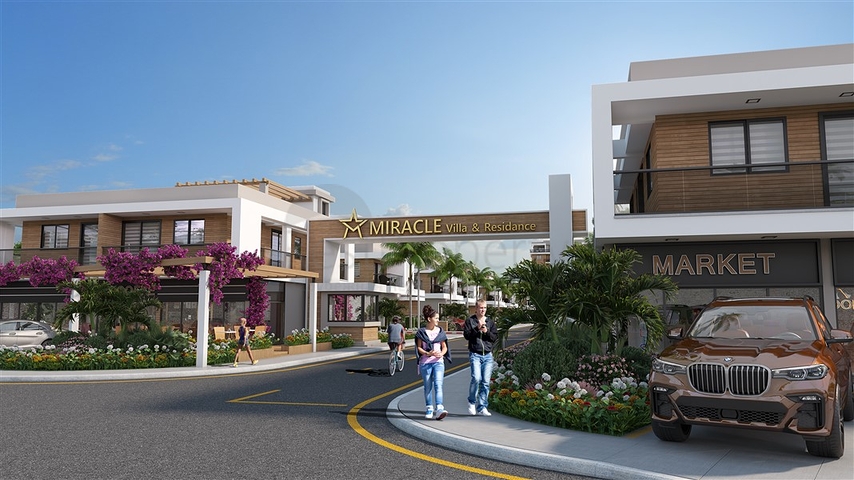 Новый проект больших квартир в районе Искеле 