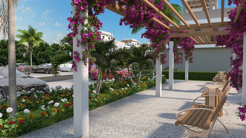 Новый проект больших квартир в районе Искеле 