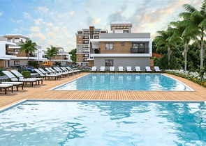 Новый проект больших квартир в районе Искеле 