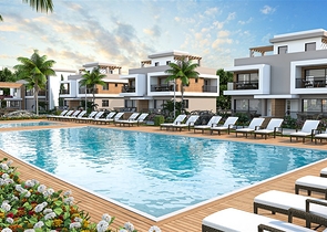 Новый проект больших квартир в районе Искеле 