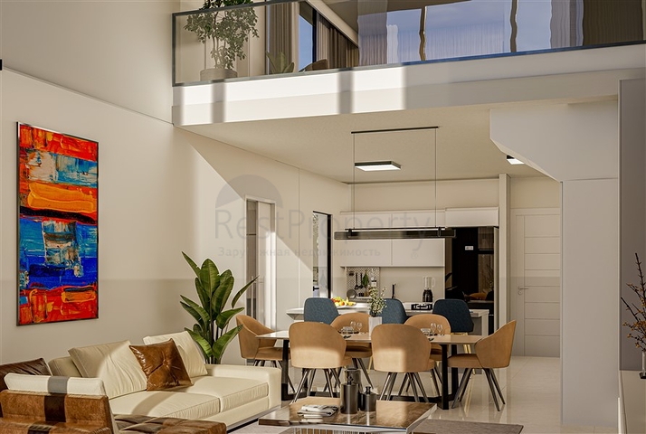 Роскошный проект на этапе строительства в Искеле 