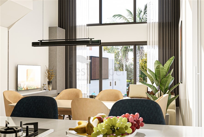 Роскошный проект на этапе строительства в Искеле 