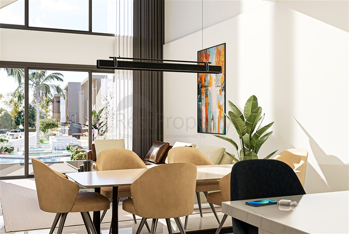 Роскошный проект на этапе строительства в Искеле 