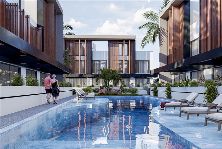 Роскошный проект на этапе строительства в Искеле 