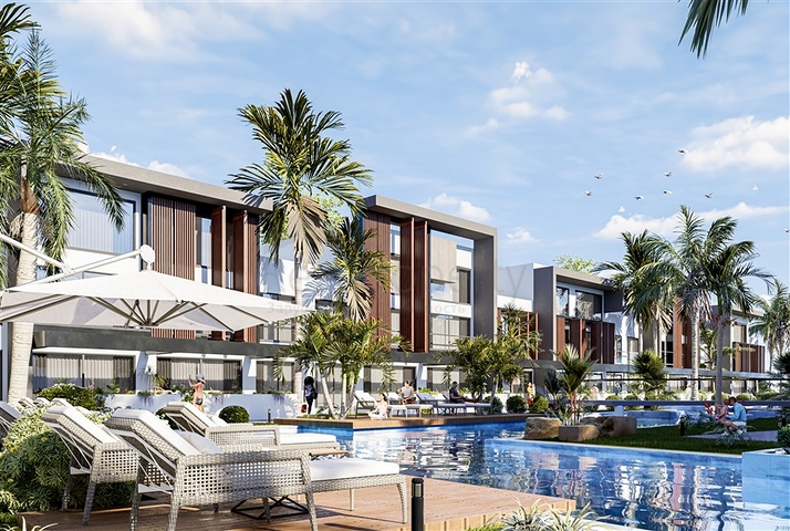 Роскошный проект на этапе строительства в Искеле 