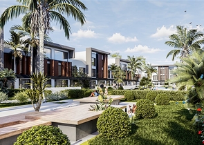 Роскошный проект на этапе строительства в Искеле 