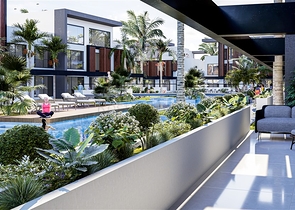 Роскошный проект на этапе строительства в Искеле 