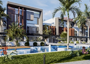 Роскошный проект на этапе строительства в Искеле 