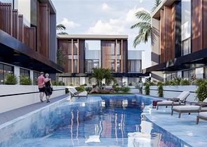 Роскошный проект на этапе строительства в Искеле 