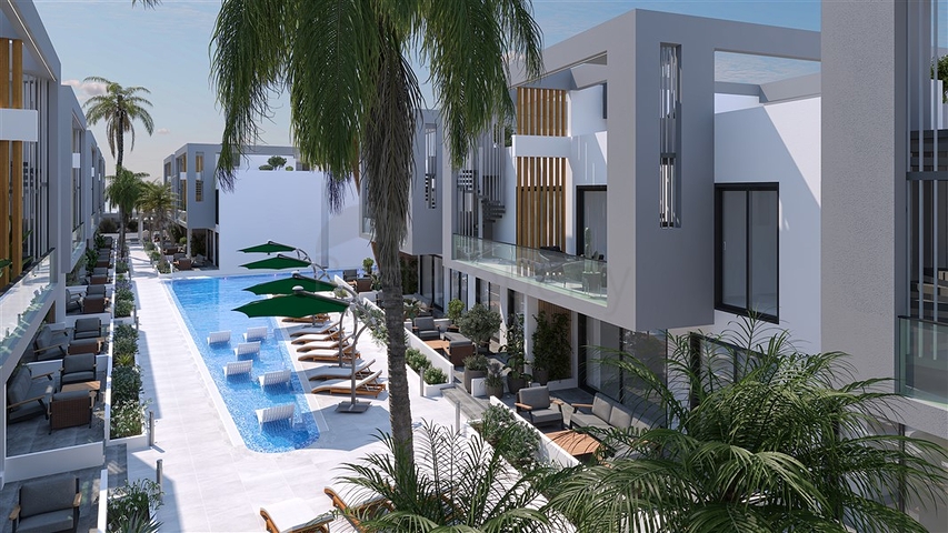 Новый комплекс в живописном районе Йени Богазычи