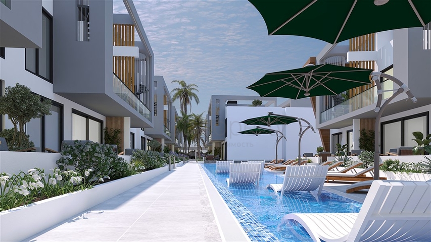 Новый комплекс в живописном районе Йени Богазычи