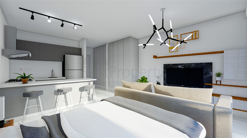 Малоэтажный комплекс в 600 метрах от пляжа в районе Искеле