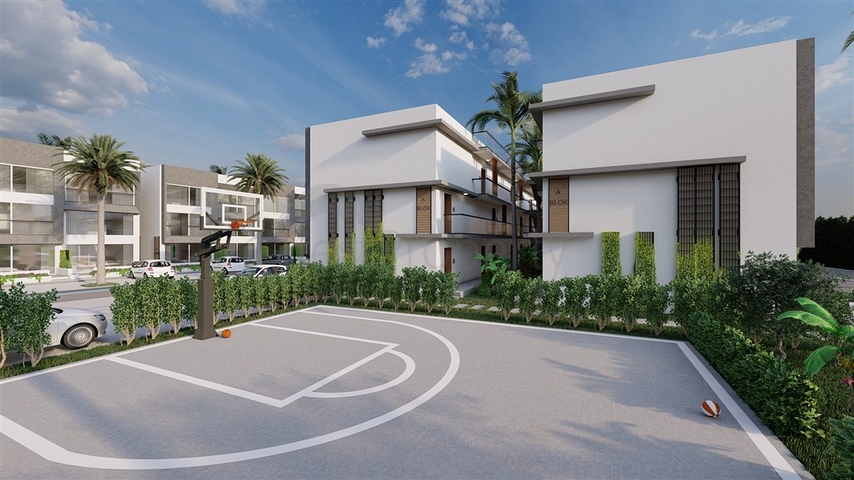 Малоэтажный комплекс в 600 метрах от пляжа в районе Искеле