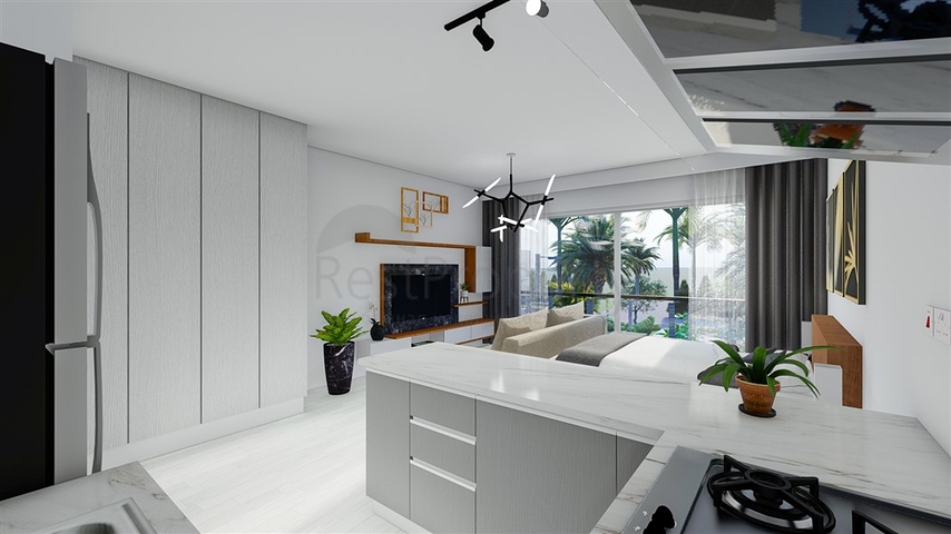 Малоэтажный комплекс в 600 метрах от пляжа в районе Искеле