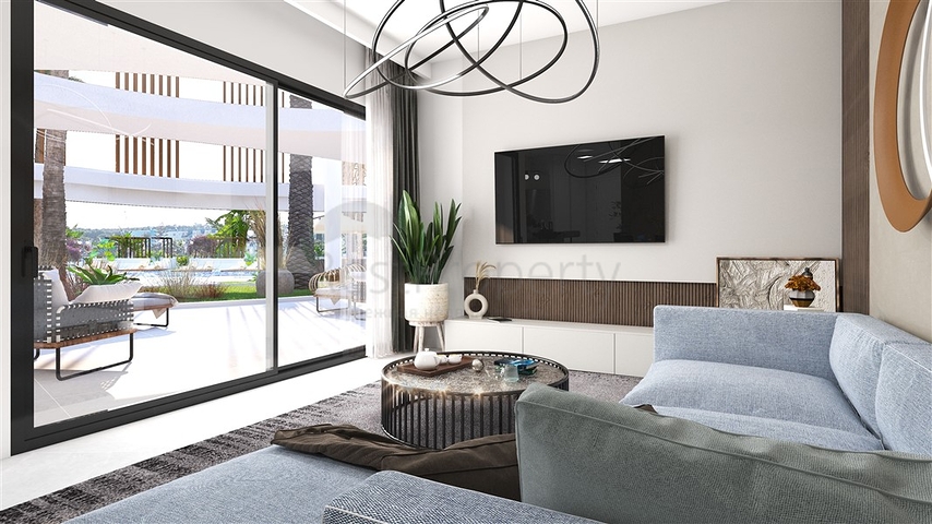 Строящийся комплекс в одном из популярных районов на Северном Кипре