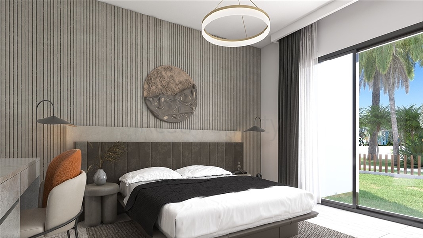 Строящийся комплекс в одном из популярных районов на Северном Кипре