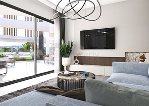 Строящийся комплекс в одном из популярных районов на Северном Кипре