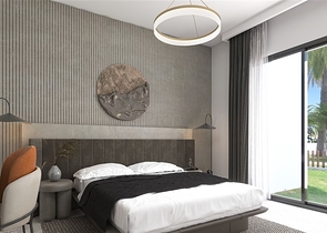 Строящийся комплекс в одном из популярных районов на Северном Кипре