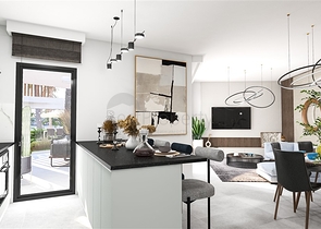 Строящийся комплекс в одном из популярных районов на Северном Кипре