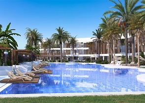 Строящийся комплекс в одном из популярных районов на Северном Кипре