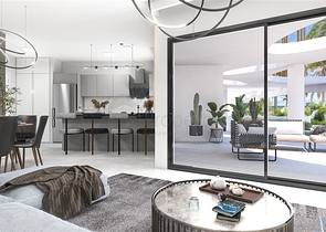 Строящийся комплекс в одном из популярных районов на Северном Кипре