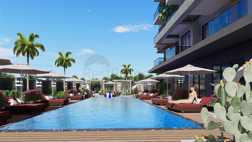 1+1 в зеленом районе Авсаллар