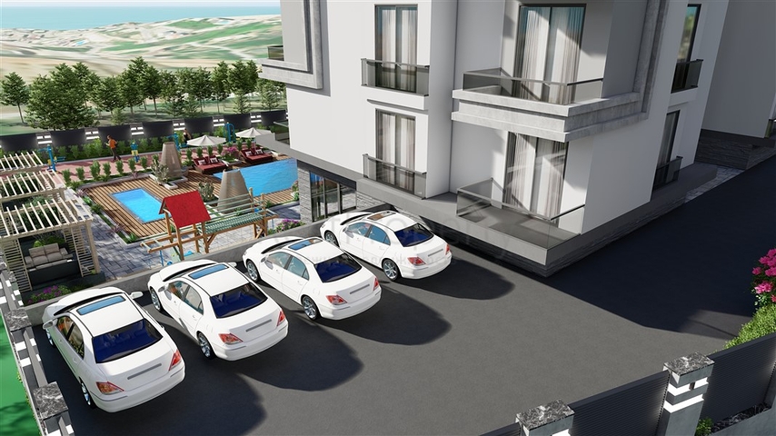 1+1 в зеленом районе Авсаллар