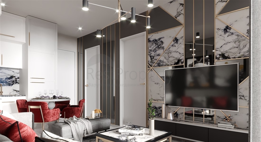 1+1 в зеленом районе Авсаллар