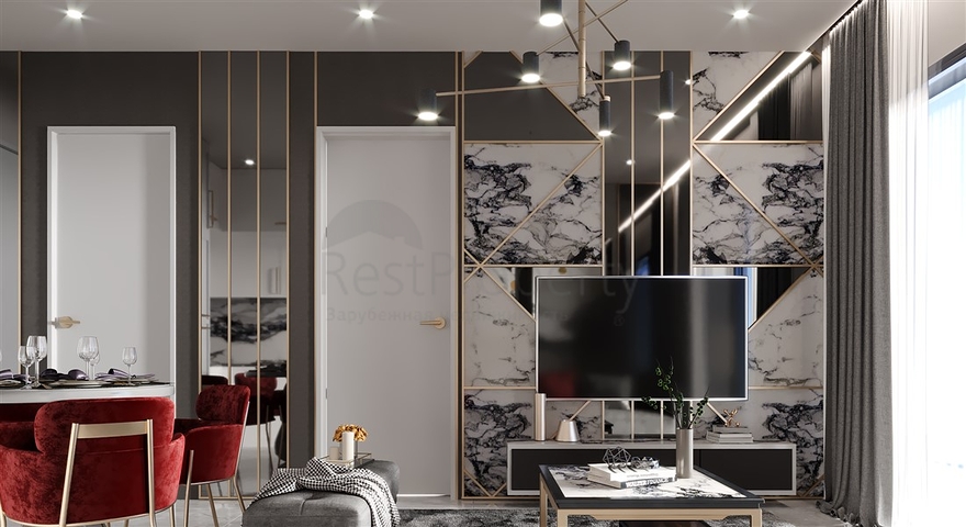 1+1 в зеленом районе Авсаллар