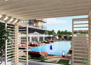 1+1 в зеленом районе Авсаллар