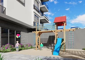 1+1 в зеленом районе Авсаллар