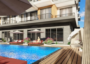 1+1 в зеленом районе Авсаллар