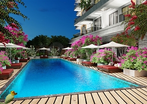 1+1 в зеленом районе Авсаллар