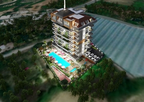 1+1 в зеленом районе Авсаллар