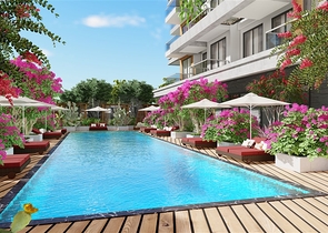 1+1 в зеленом районе Авсаллар