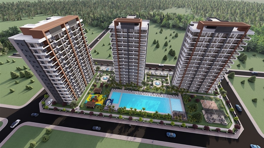 Новый инвестиционный проект на стадии строительства в Мерсине