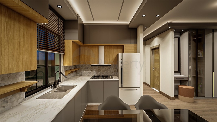 Масштабный проект отельной концепции в районе Томюк в 500м от моря